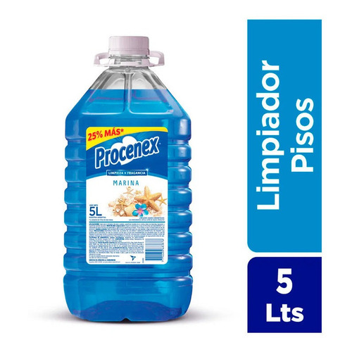 Procenex Limpiador Líquido De Pisos Marina 5l