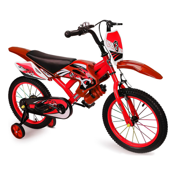 Motocicleta Para Niños Bicicletas Infantil Rodado 16