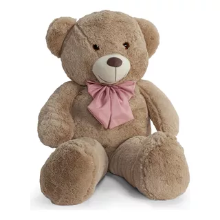 Urso Pelúcia Teddy Pequeno Caqui 50cm