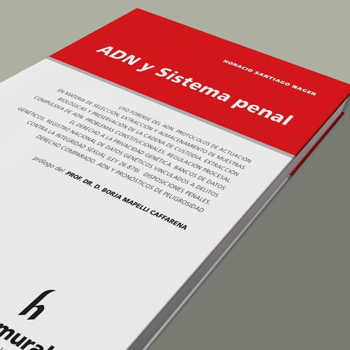 Adn Y Sistema Penal, De Nager Horacio S. Editorial Hammurabi, Tapa Blanda, Edición 1 En Español, 2022