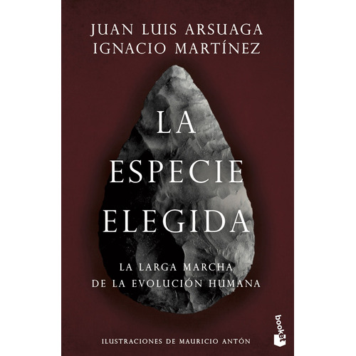 La especie elegida: La larga marcha de la evolución humana, de Arsuaga, Juan Luis. Serie Booket Editorial Booket Paidós México, tapa blanda en español, 2021