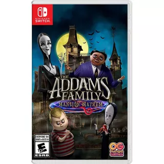 The Addams Family Mansion Mayhem Para Nintendo Switch Nuevo