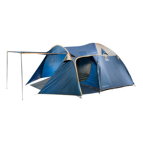 Carpa Doite Licanray Xr4 4 Personas 3000mm Camping Color Azul/Gris