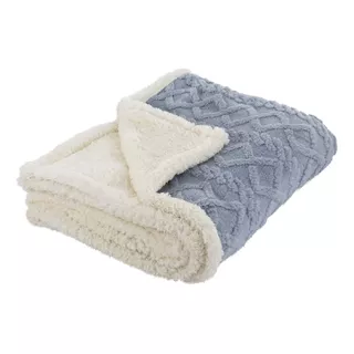 Cobertor Cobija Aborregado Para Sala Con Relieve 1.50x1.00