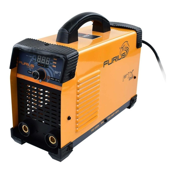 Soldadora inverter Furius Fix 251 naranja y negra 50Hz/60Hz 110V/220V