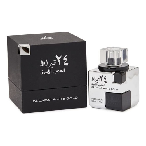 Lattafa 24 Carat White Gold Eau De Parfum 100 Ml