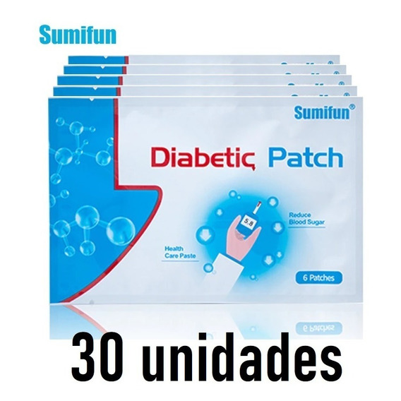 Parches Diabéticos Reduce Azucar En Sangre Diabetes 30 Unids