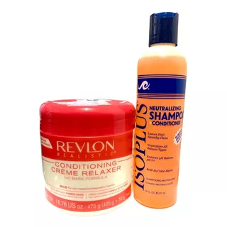 Kit Revlon Relaxamento Alis Hidr Sodio Mild 475g+neutraliza