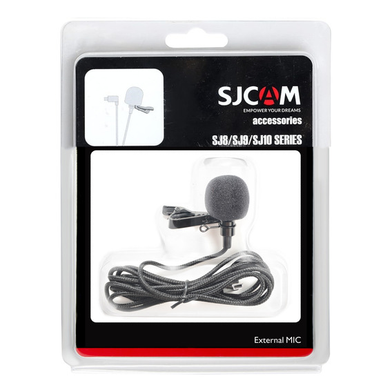 Sjcam Sj8/sj10/c200 Pro Micrófono Externo De La Serie 