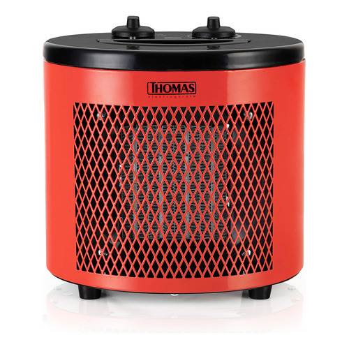 Termoventilador Ceramico Thomas Th-ch40 Ptc Color Rojo