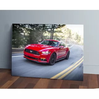 Cuadro Ford Mustang 70x100 Mdf Memoestampados