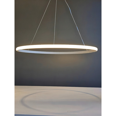 Colgante Simp L Led 40w 60cm Blanco Calido