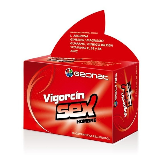 Geonat Vigorcin Sex Hombre Potenciador Sexual 60 Comprimidos