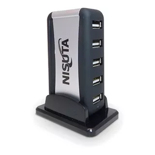 Hub Usb 2.0 7 Puertos Usb Extensor Multi Adpatador Fuente