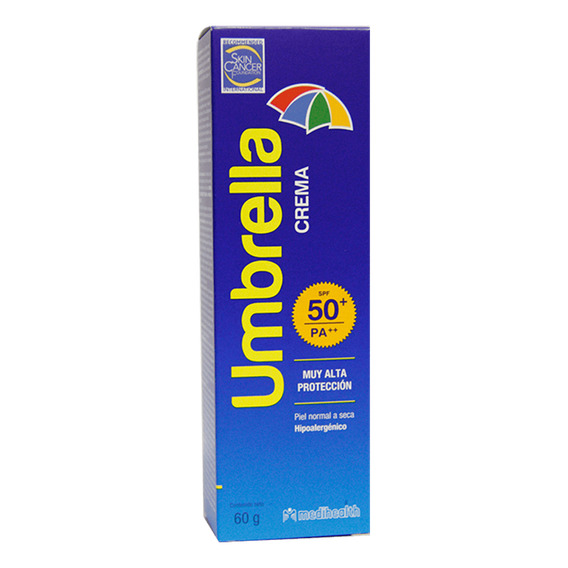 Umbrella Crema Piel Normal O Seca Spf50+ X 60grs