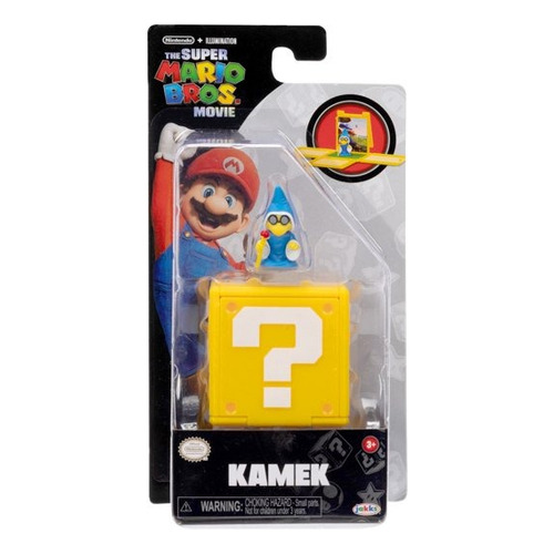  Super Mario Bros La Pelicula Kamek Mini Figura Articulada