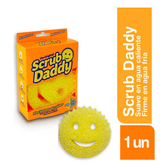 Esponja Scrub Daddy Esponja de mezcla de polímeros de alta tecnología