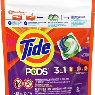 Jabon En Capsulas Tide Pods Sport Odor Defence X 16 Lavados