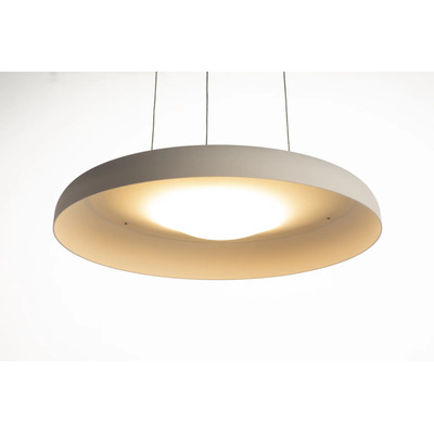 Lampara Colgante Gota Blanco 58cm Diseño Minimalista Mmo Blanco