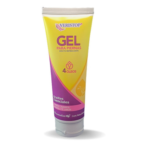 Gel Para Piernas Cansadas Veristop 250ml Varices Pharmadan