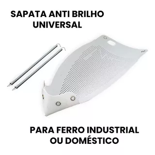 Sapata Anti Brilho Universal Para Ferro Tamanho Ajustável