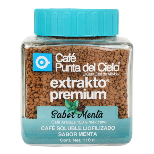 Café Liofilizado Punta Del Cielo Sabor Menta 110g