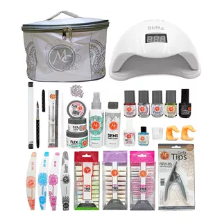 Kit Profesional Uñas Acrílicas Mc Nails + Regalos      