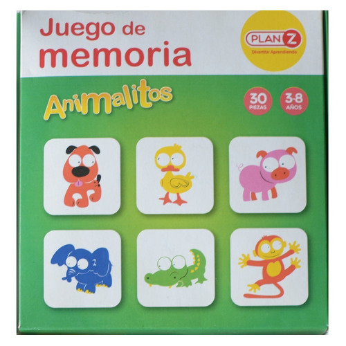 Juego Memoria Animales Didactico Infantil Niño