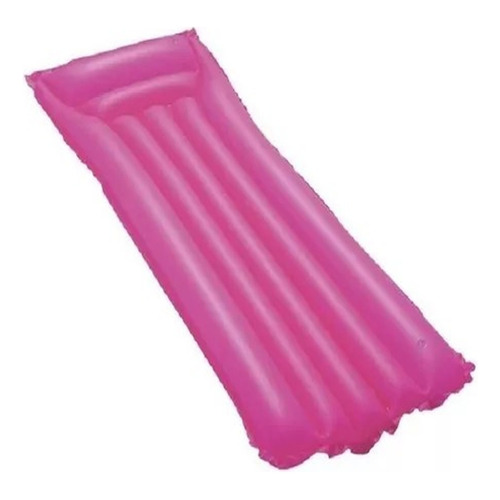 Flotador Colchoneta Inflable Pileta Verano In30 Color Rosa Chicle