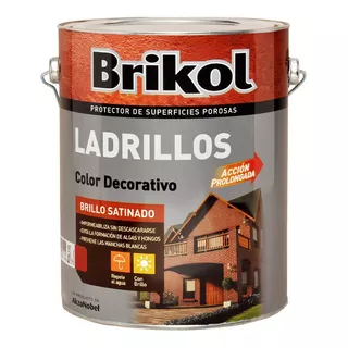 Brikol Ladrillos Protector Impermeabilizante 4lt Rex Color Cerámico