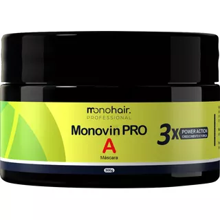 Máscara Monovin Pro A Power Crescimento 3x Mais - Mono Hair