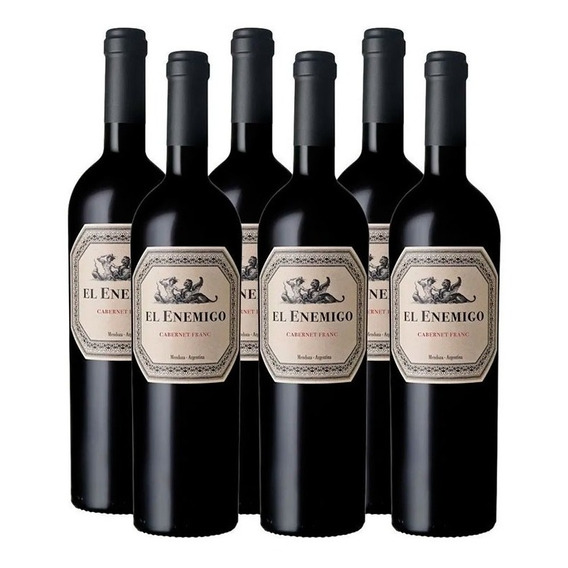 Vino El Enemigo Cabernet Franc 750ml caja por 6 unidades Bodega Aleanna