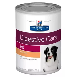 Alimento Hill's Prescription Diet Digestive Care I/d Para Perro De Raza Pequeña, Mediana Y Grande Sabor Pavo En Lata De 13oz