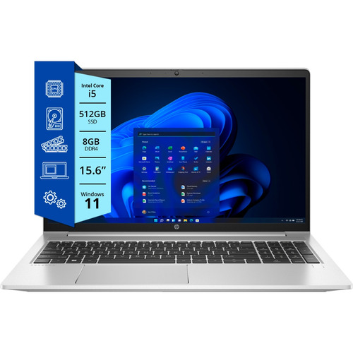 Hp Probook 450 G9 Core I5 8gb 512gb Ssd 15.6 Fhd Win 11 Nnet Color Plateado