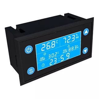 Controlador De Temperatura E Umidade W1212 Ac 110v/220v