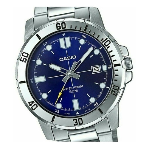 Reloj pulsera Hombre Casio Dress MTP-VD01GL-1E Plateado