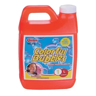 Liquido Para Hacer Burbujas Concentrada 1l Burbujas Espuma