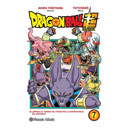 Dragon Ball Super nÃÂº 07, de Toriyama, Akira. Editorial Planeta Cómic, tapa blanda en español