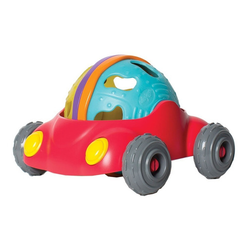Juguete Didáctico Auto De Empuje Playgro Rattle And Roll Color Multicolor
