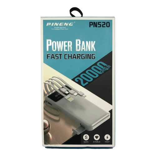 Cargador Power Bank Portatil 20000 Mah Pineng Modelos