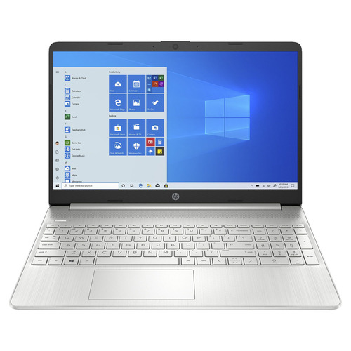 Notebook HP 15-dy1024wm plata 15.6", Intel Core i3 1005G1  4GB de RAM 128GB SSD, Intel UHD Graphics 1366x768px Windows 10 Home