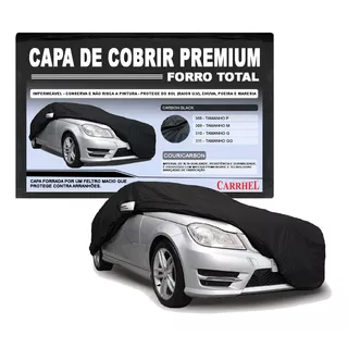 Capa De Cobrir Carro Premium Forrada Proteção Sol E Chuva 