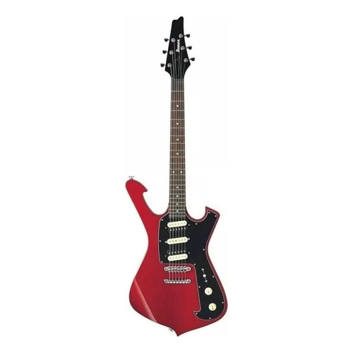 Guitarra eléctrica Ibanez Fireman FRM150 de caoba 2015 transparent red con diapasón de palo de rosa