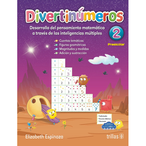 Divertinúmeros 2 Preescolar de Espinoza Espinoza y Guadalupe Elizabeth Editorial Trillas en español