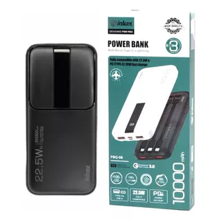 Powerbank Inkax 10000mah Negro - Pbq-08