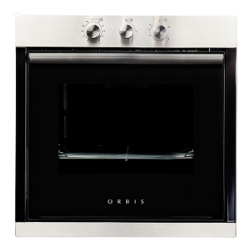 Horno empotrable a gas con grill eléctrico (Multigas) Orbis 960AP3 70L acero/negro 220V