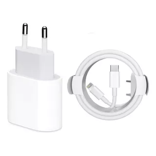 Cargador Para iPhone Carga Rápida 20w Tipo C Compatible Con Lightning