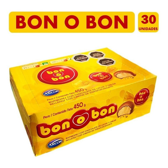 Caja Bon O Bon Café 30 Unidades