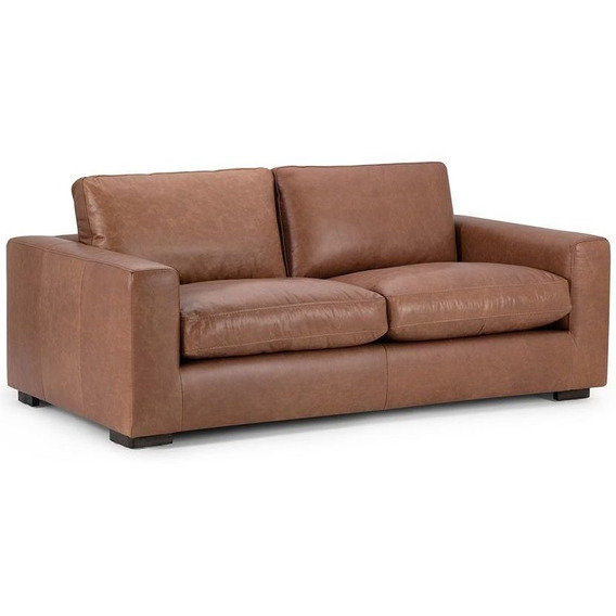 Sofa Rosen Hobart 3c Cuero Camel