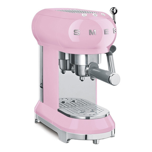 Cafetera Smeg 50's Retro Style ECF01 automática pink expreso 110V